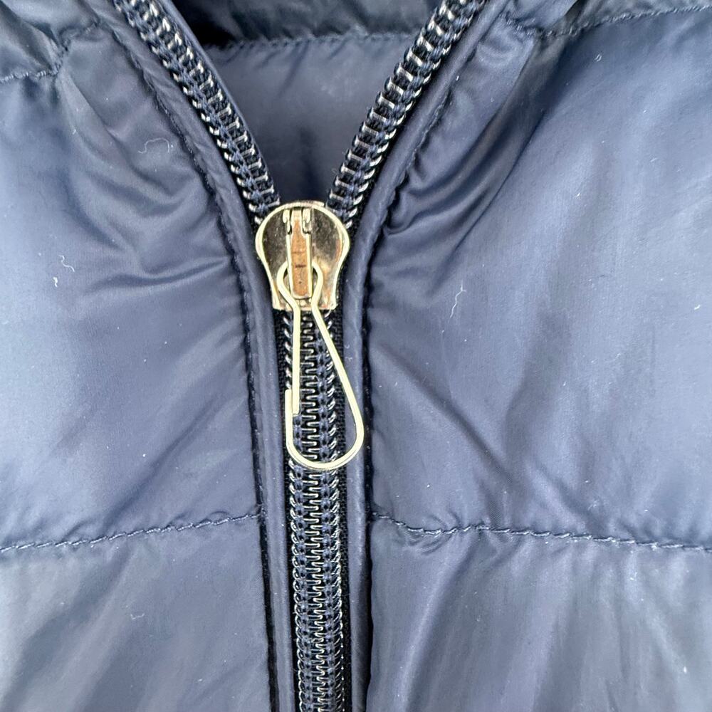 Polo Ralph Lauren Puffer Jacket Mens 4XB Navy Hooded Big Tall Zip Flaw - Picture 8 of 8